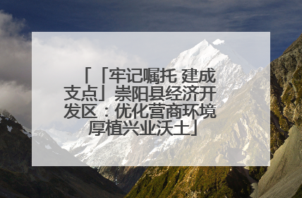 「牢记嘱托 建成支点」崇阳县经济开发区：优化营商环境 厚植兴业沃土