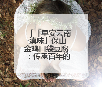 「早安云南·滇味」保山金鸡口袋豆腐：传承百年的匠心之味