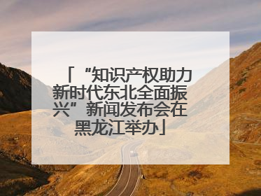 “知识产权助力新时代东北全面振兴”新闻发布会在黑龙江举办