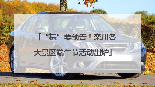 “粽”要预告！栾川各大景区端午节活动出炉