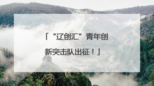 “辽创汇”青年创新突击队出征！