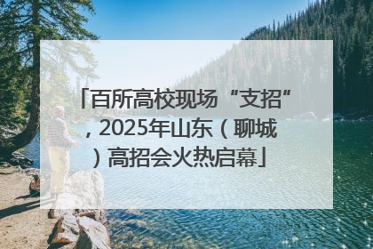 百所高校现场“支招”，2025年山东（聊城）高招会火热启幕