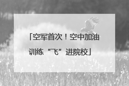 空军首次！空中加油训练“飞”进院校