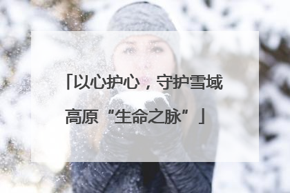 以心护心，守护雪域高原“生命之脉”