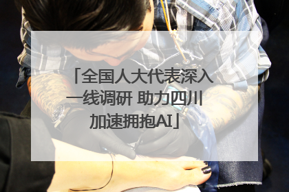 全国人大代表深入一线调研 助力四川加速拥抱AI