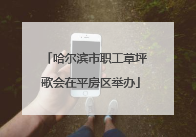 哈尔滨市职工草坪歌会在平房区举办