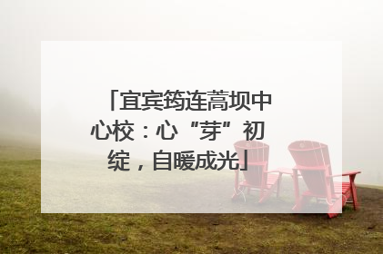 宜宾筠连蒿坝中心校：心“芽”初绽，自暖成光