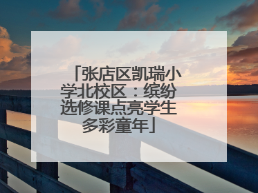 张店区凯瑞小学北校区：缤纷选修课点亮学生多彩童年