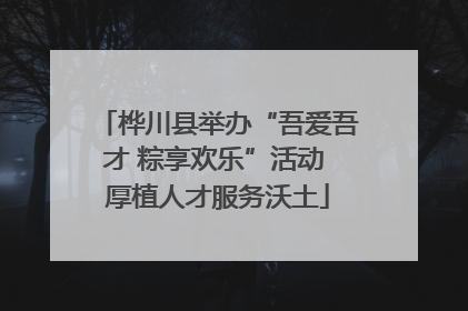 桦川县举办“吾爱吾才 粽享欢乐”活动 厚植人才服务沃土