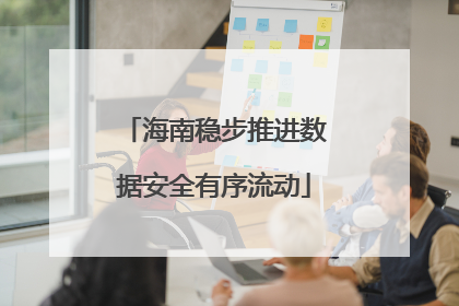 海南稳步推进数据安全有序流动