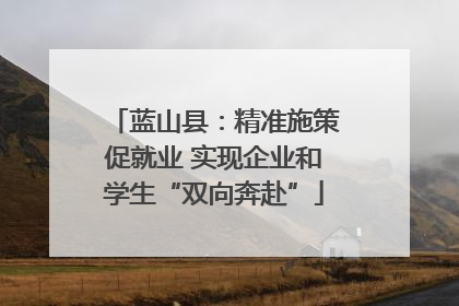 蓝山县：精准施策促就业 实现企业和学生“双向奔赴”