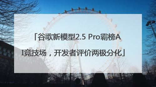 谷歌新模型2.5 Pro霸榜AI竞技场，开发者评价两极分化