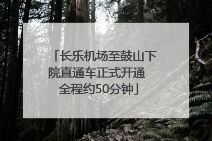 长乐机场至鼓山下院直通车正式开通 全程约50分钟