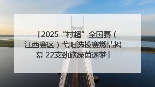 2025“村超”全国赛（江西赛区）弋阳选拔赛燃情揭幕 22支劲旅绿茵逐梦