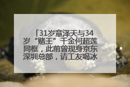 31岁章泽天与34岁“赌王”千金何超莲同框，此前曾现身京东深圳总部，请工友喝冰饮，点了300多杯