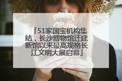 51家国宝机构集结，长沙博物馆迁建新馆以来最高规格长江文明大展启幕
